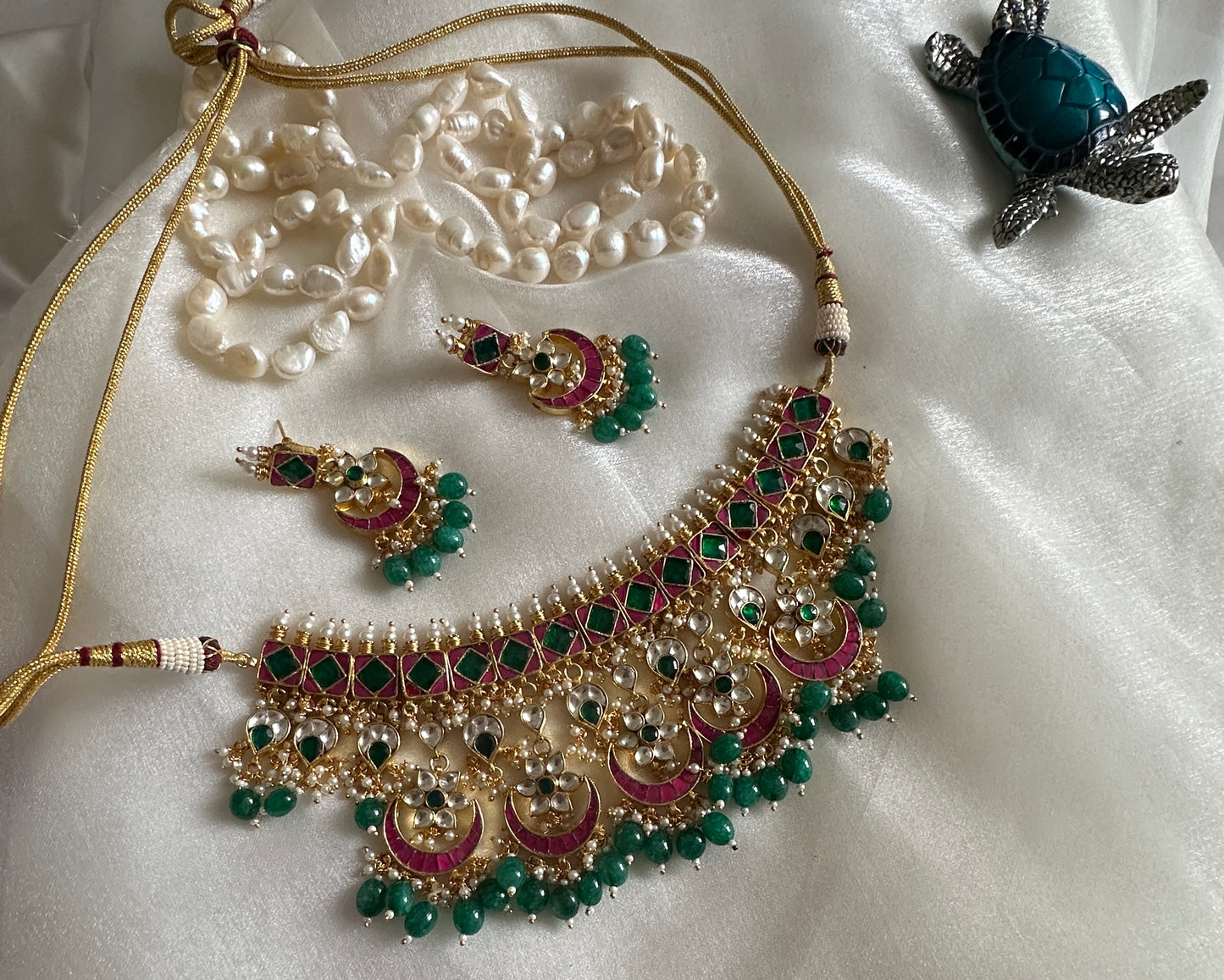 pachi kundan choker perfect for bride