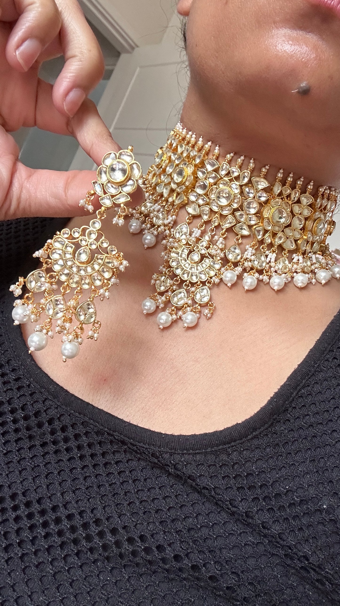 pachi kundan choker