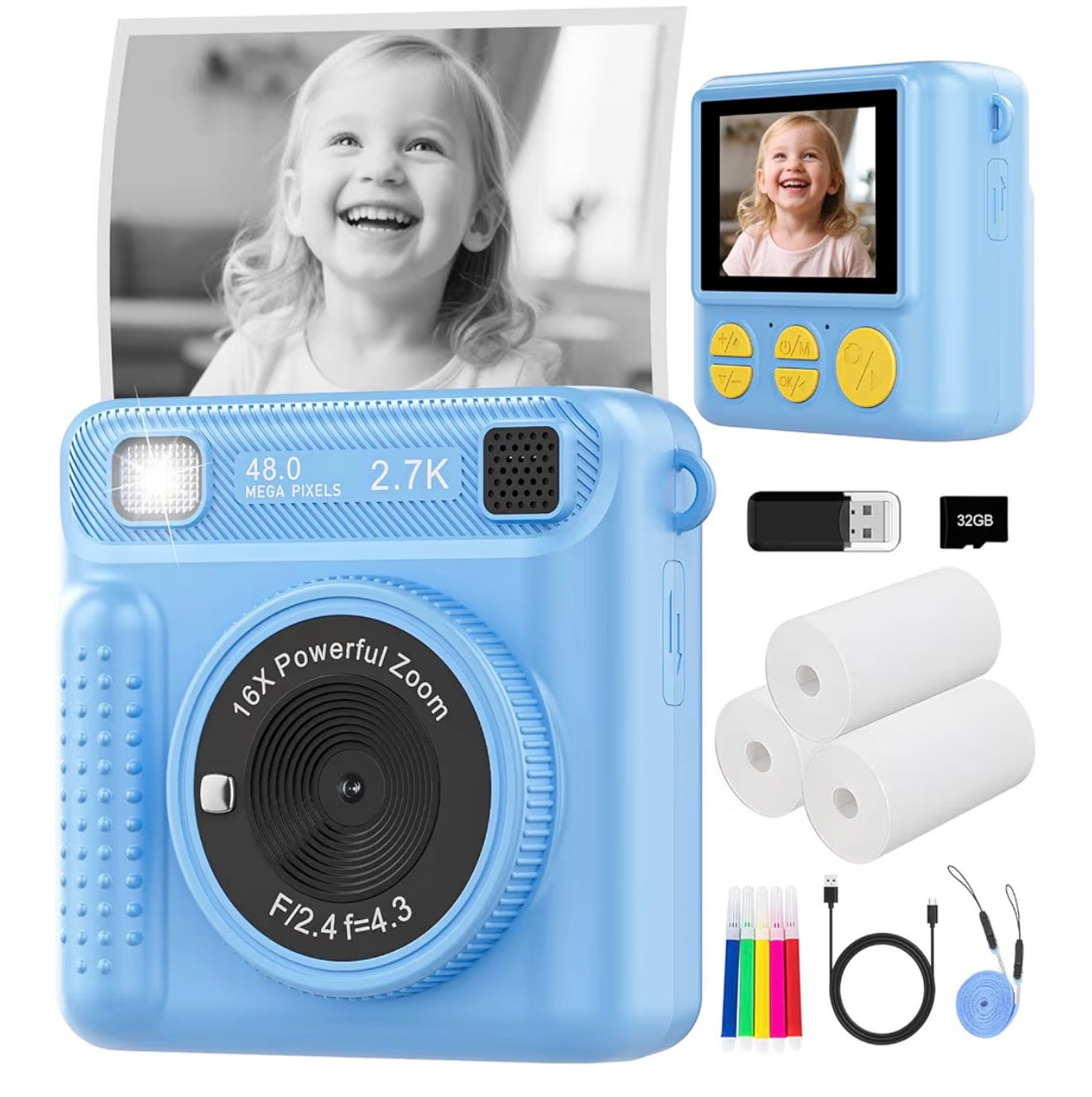 Kids camera rakhi gift