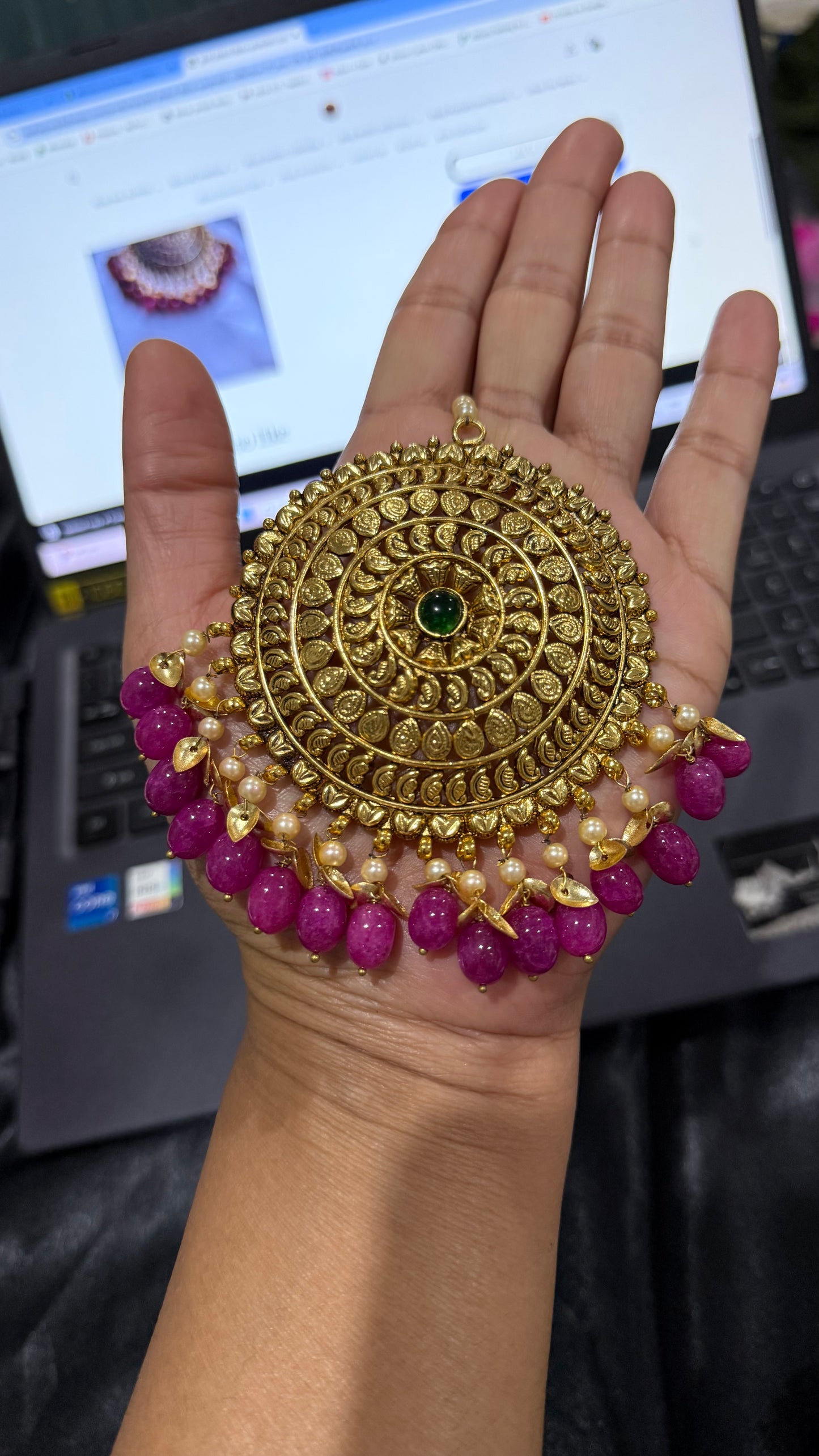 gold plated tikka sandookh collection