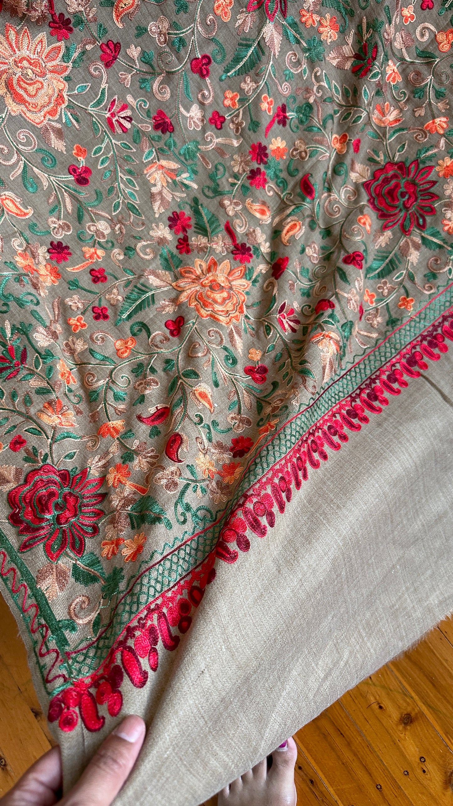 Pashmina shawl dupatta