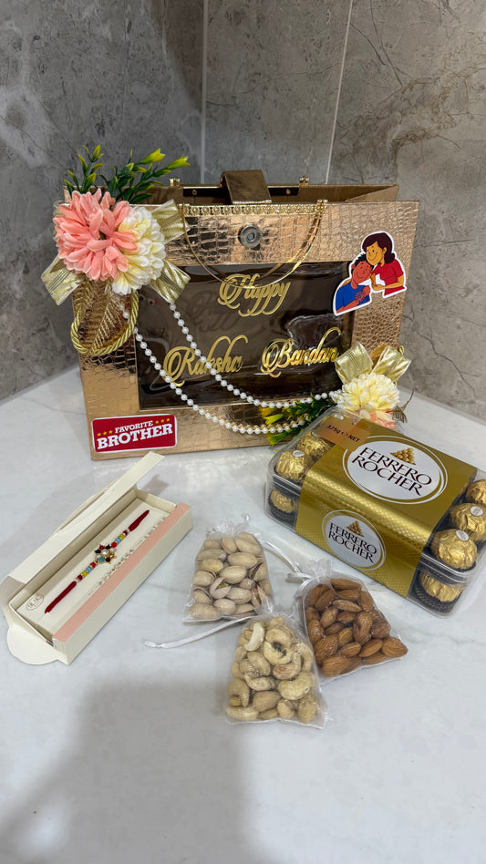 Premium Rakhi Gift Hamper Bhai brother