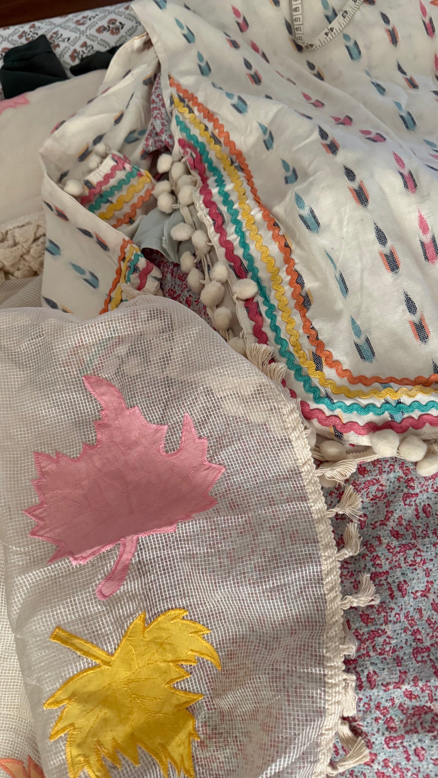 Salwar suit Dhoti style pure cotton