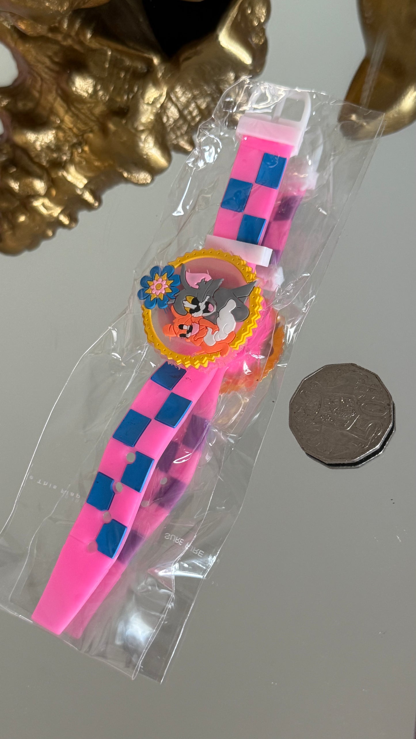 Kids Toy Rakhi Watch style with lights
