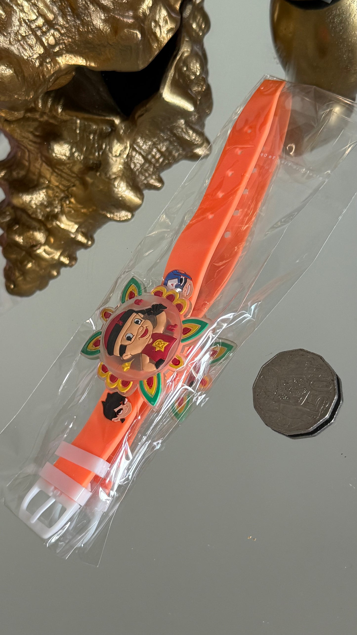 Kids Toy Rakhi Watch style with lights