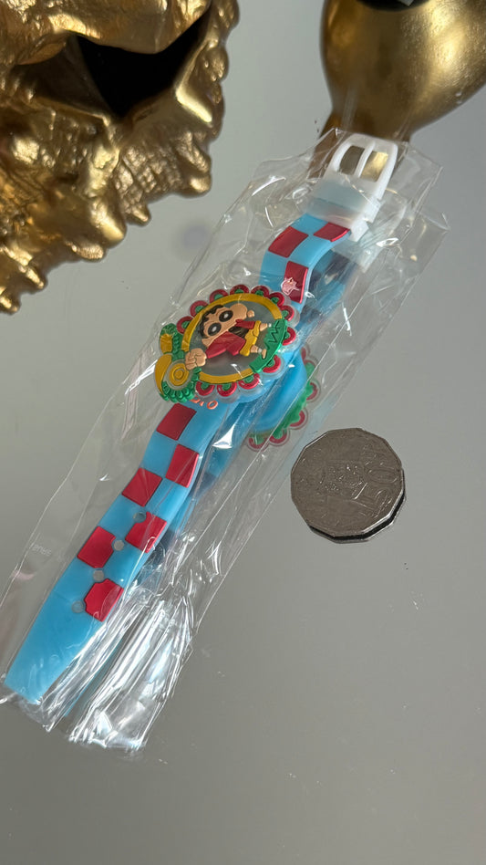 Kids Toy Rakhi Watch style with lights
