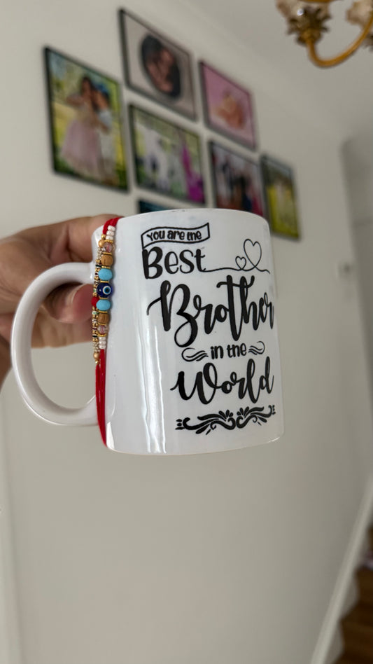 Rakhi cup for best brother
