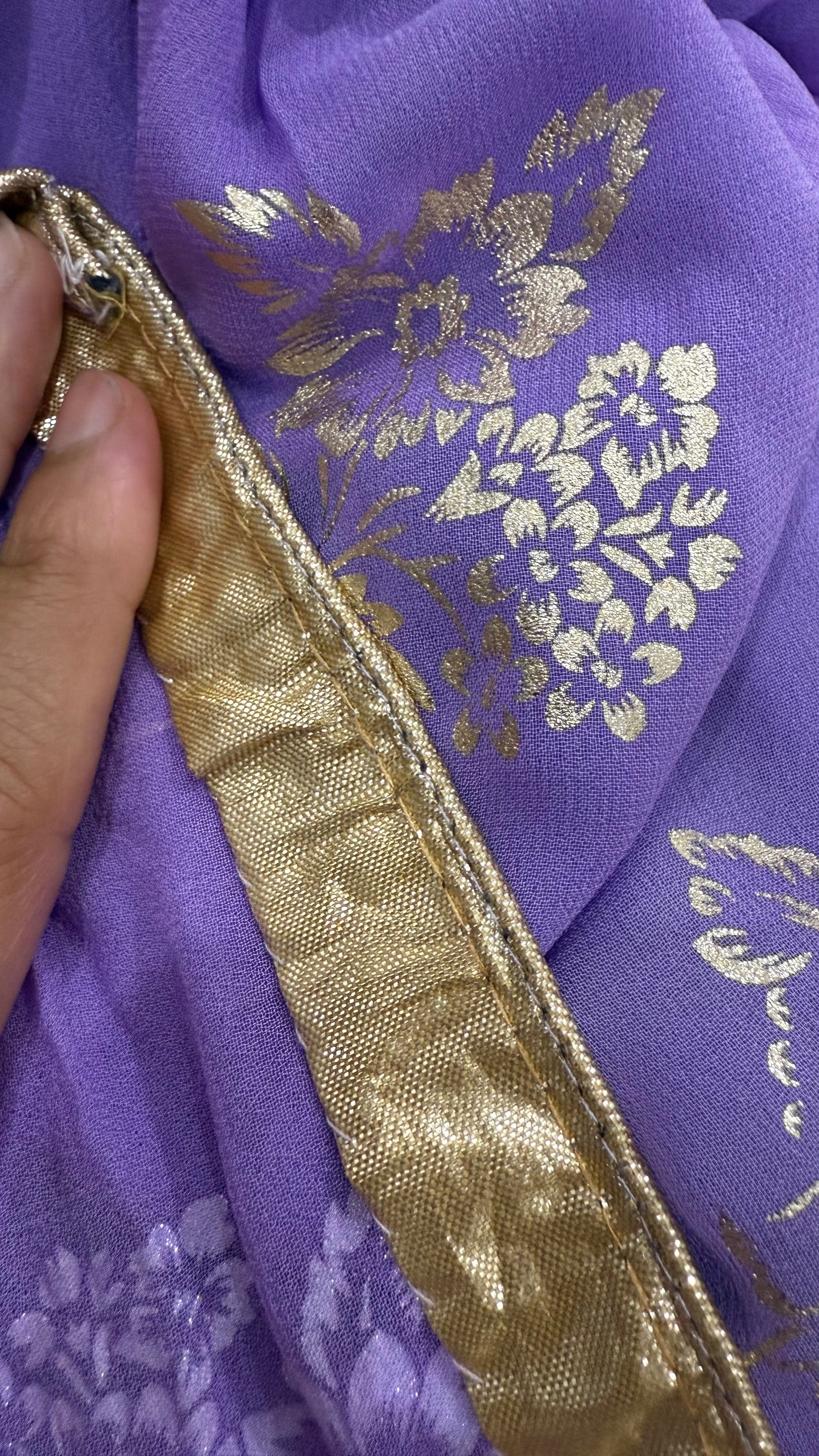 Anarklai with dupatta Indian outfit