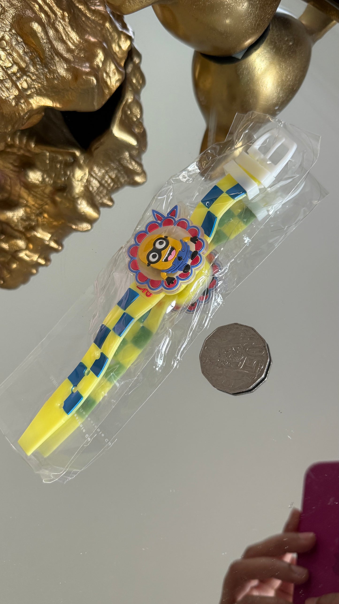 Kids Toy Rakhi Watch style with lights
