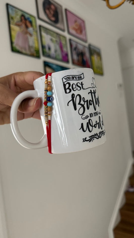 Rakhi cup for best brother