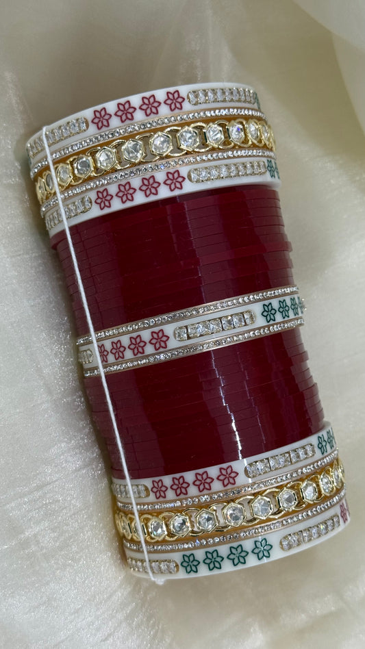 Uncut Kundan Premium bridal choora | Chuda
