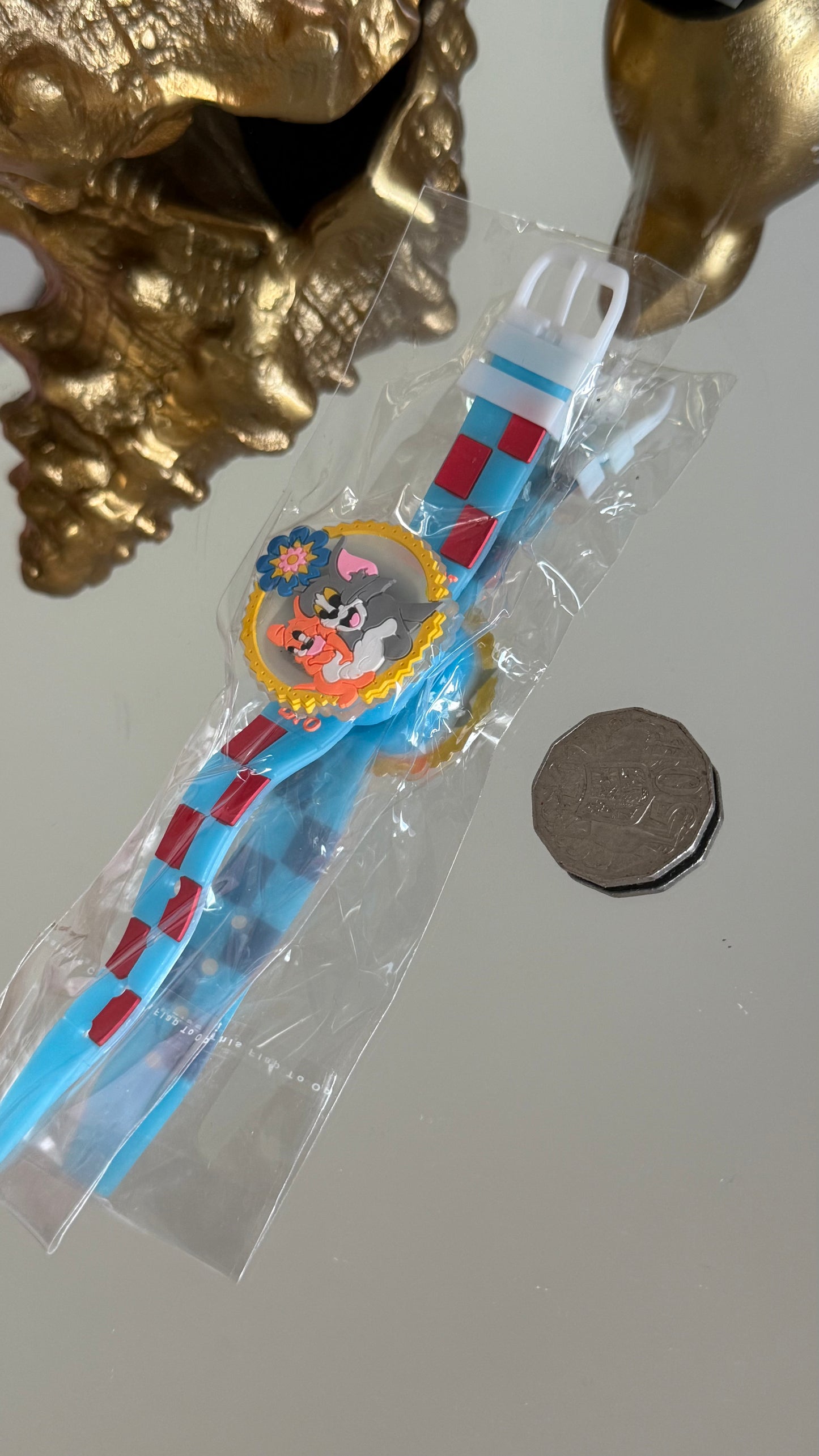 Kids Toy Rakhi Watch style with lights