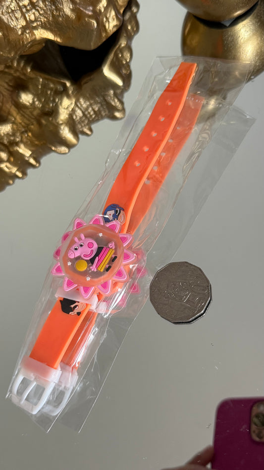 Kids Toy Rakhi Watch style with lights