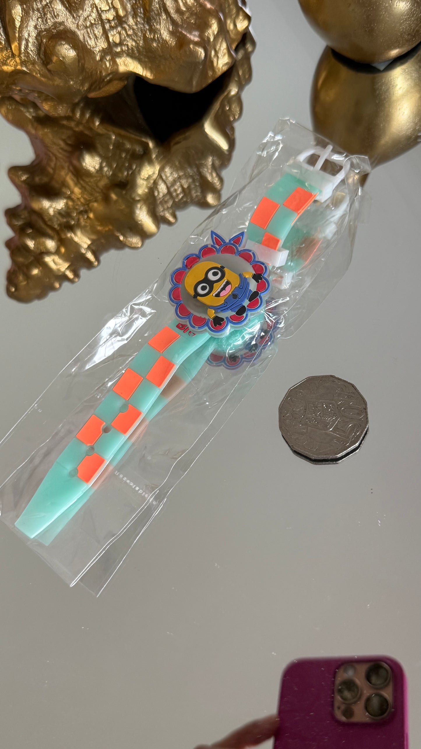 Kids Toy Rakhi Watch style with lights