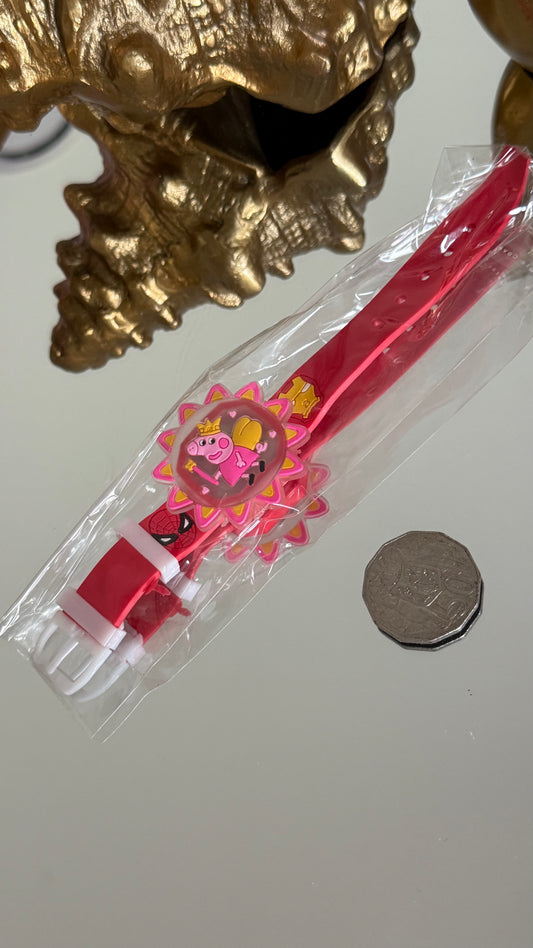 Kids Toy Rakhi Watch style with lights