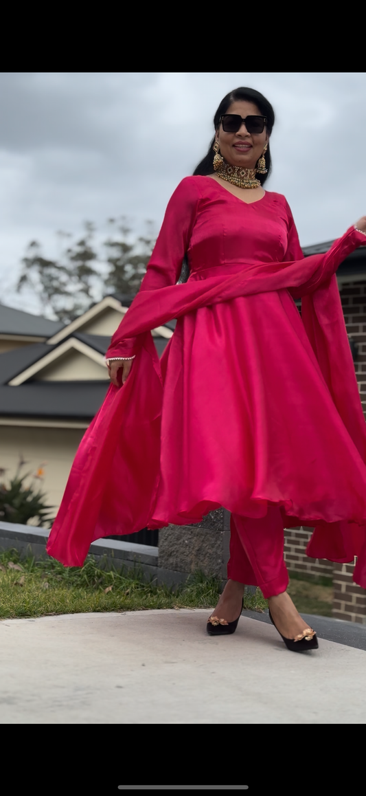 Elegant Anarkali Dress | Indian Anarkali Suit in Australia – Mehar Punjab Designs