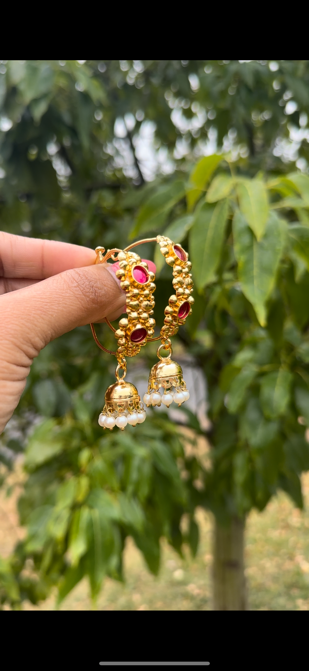 Ruby walia gold plated Sandookh collection