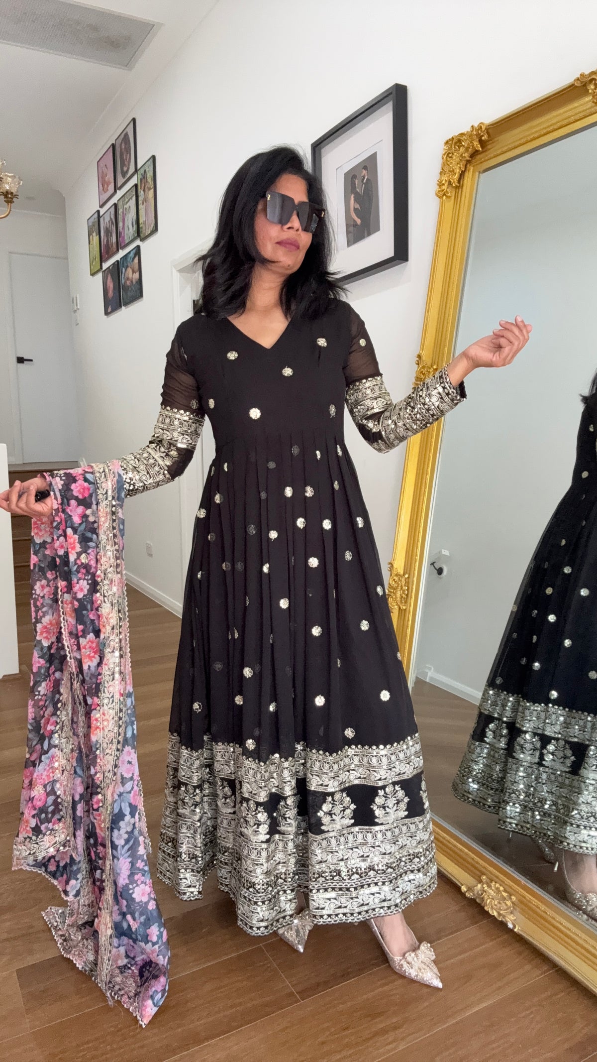 Anarkali Outfit Suit Australia Summer Indian Wear