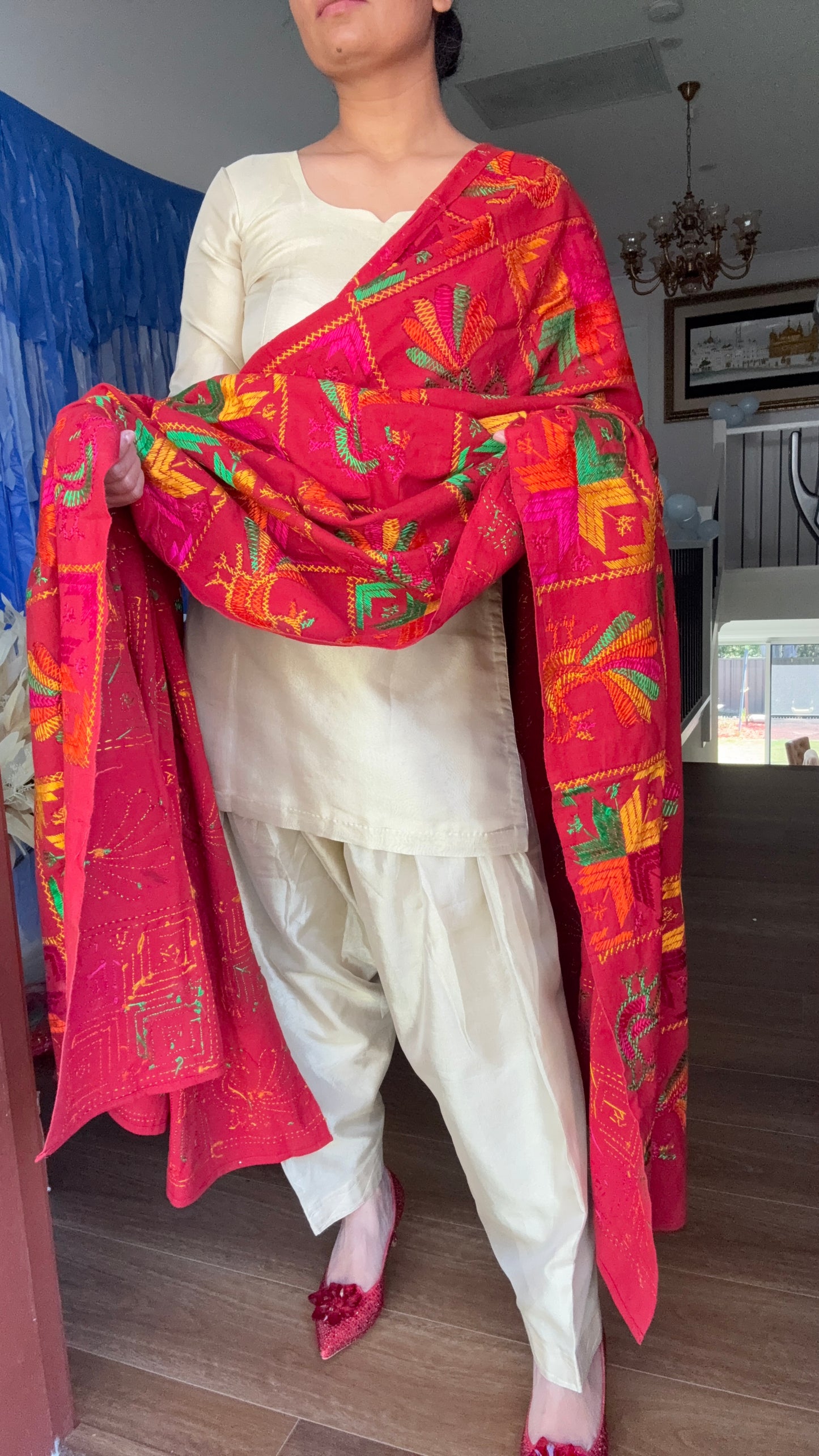 Khaddar_Baag_Phulkari_Hand_Embroidered_Punjabi_Shawl_Heritage_Virsa_Australia