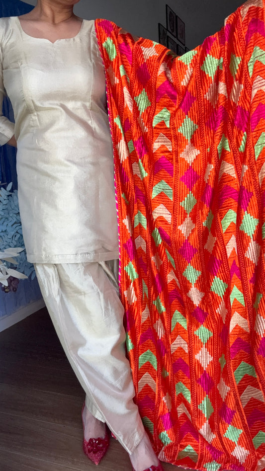 Khaddar_Baag_Phulkari_Hand_Embroidered_Punjabi_Shawl_Heritage_Virsa_Australia