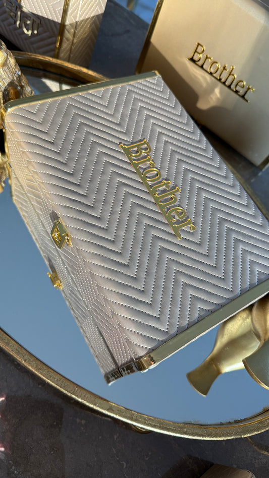 Luxury Rakhi hamper with designer Rakhi and chocolates
