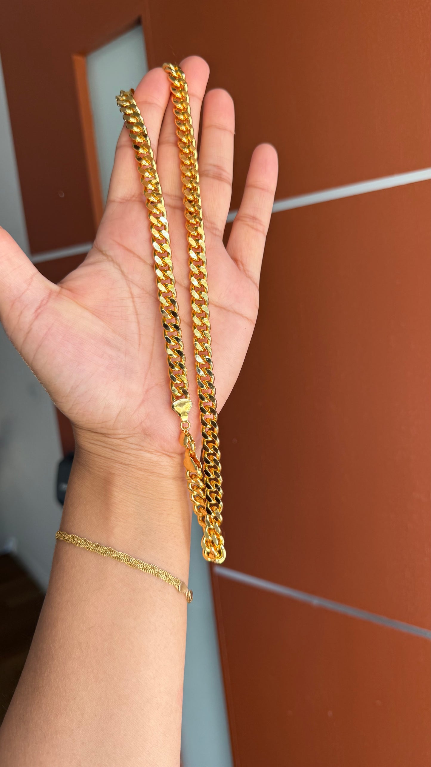 Men's Gold Plated Chain with a sleek design