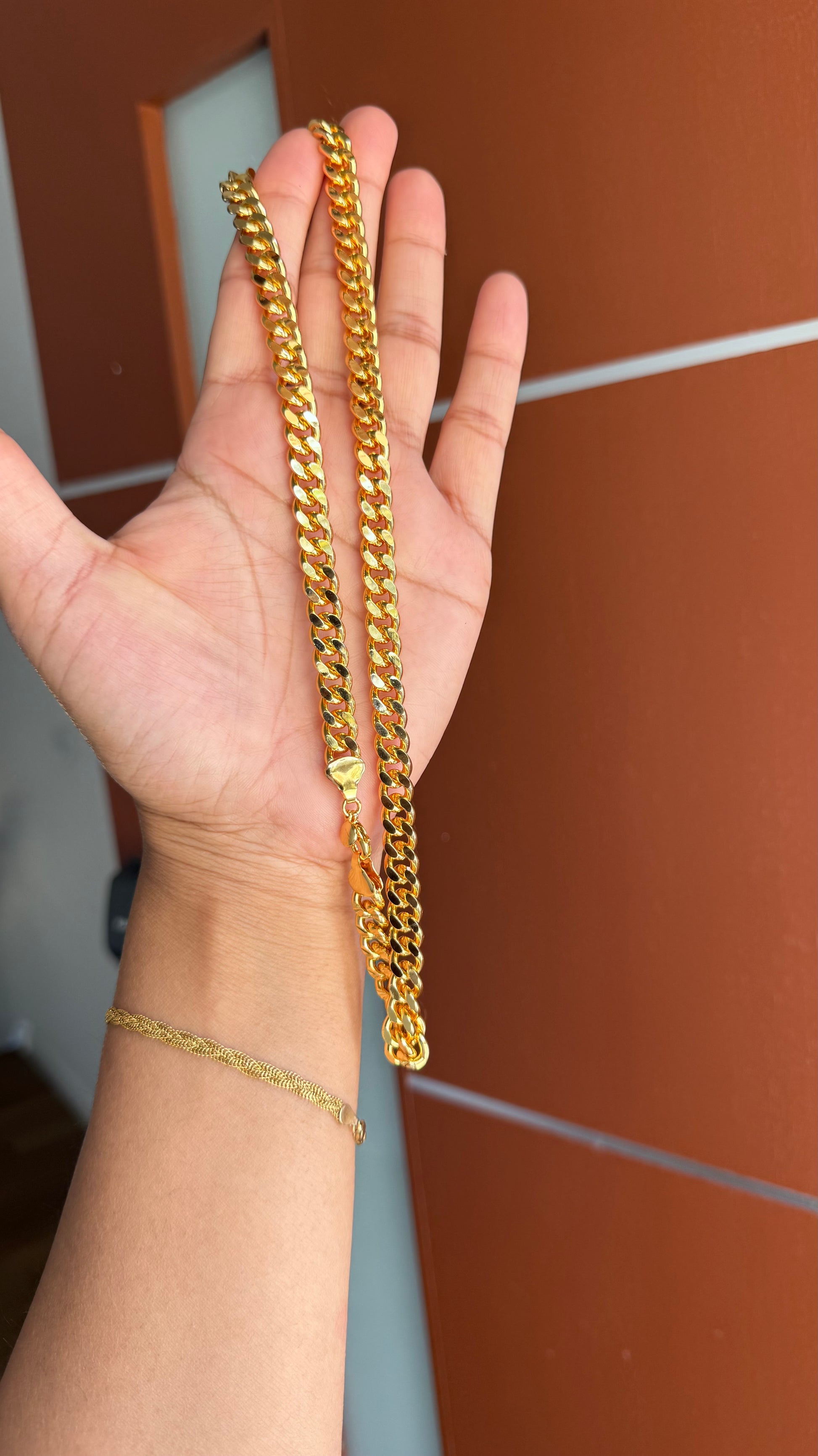 Men's Gold Plated Chain with a sleek design