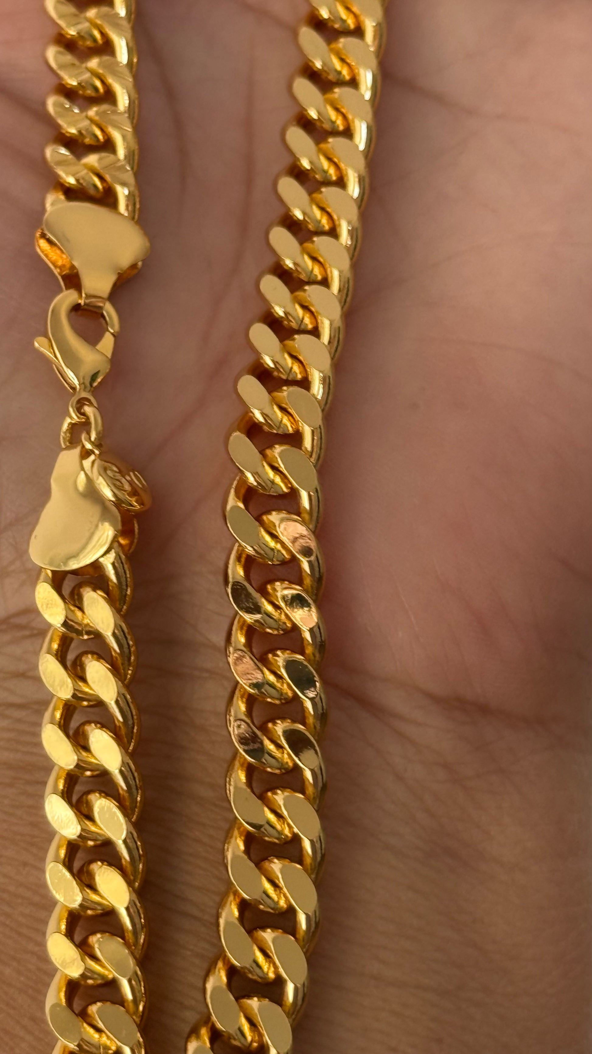 Men's Gold Plated Chain with a sleek design