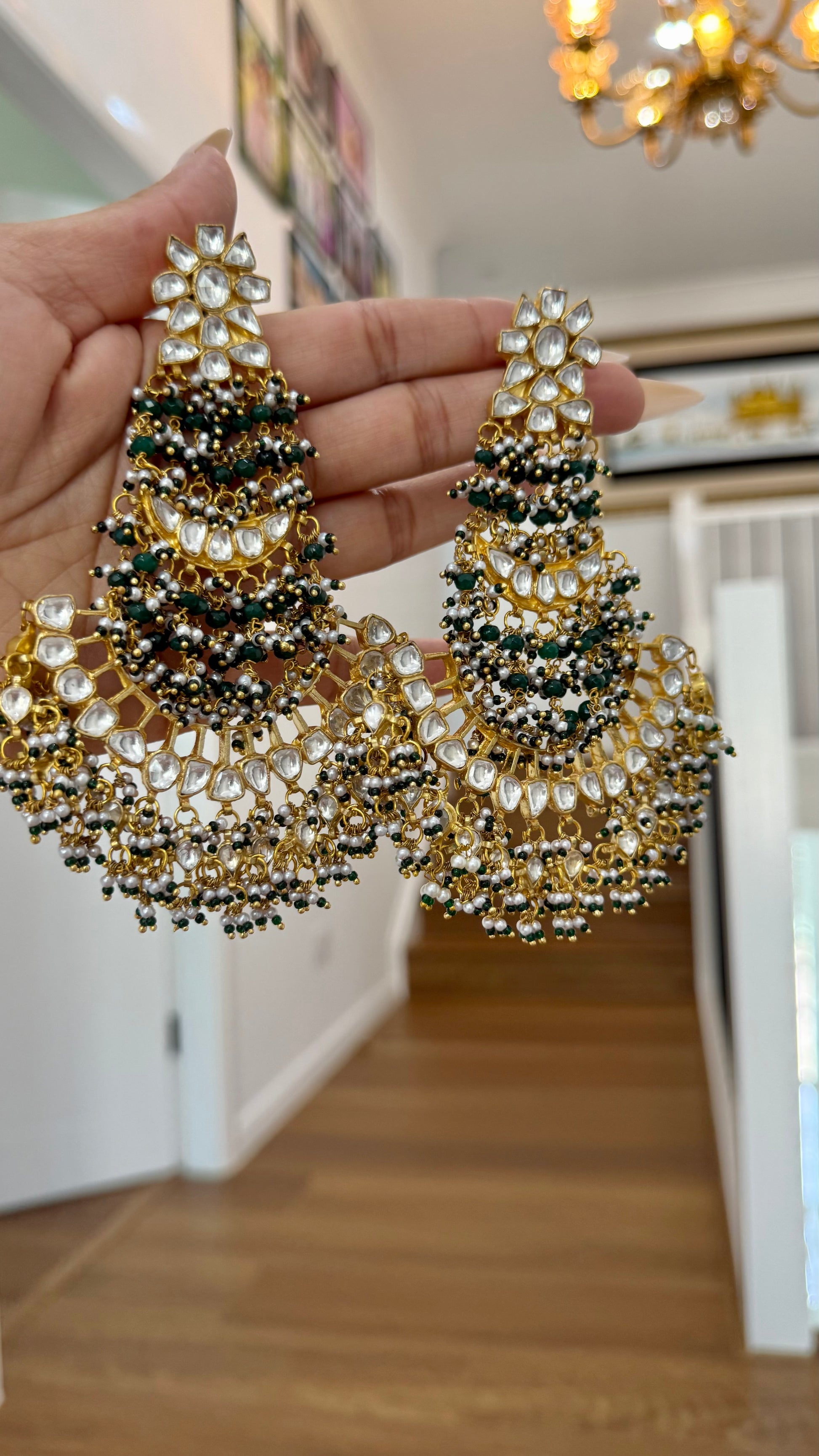 Pachi Kundan Earrings