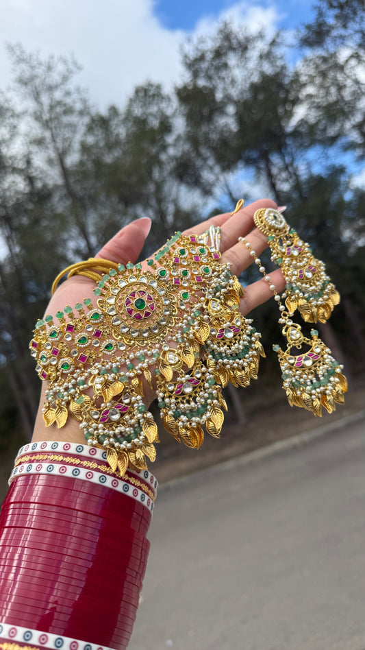 Bridal Pachi Kundan Sets – Chokers, Earrings & Haar – Australia
