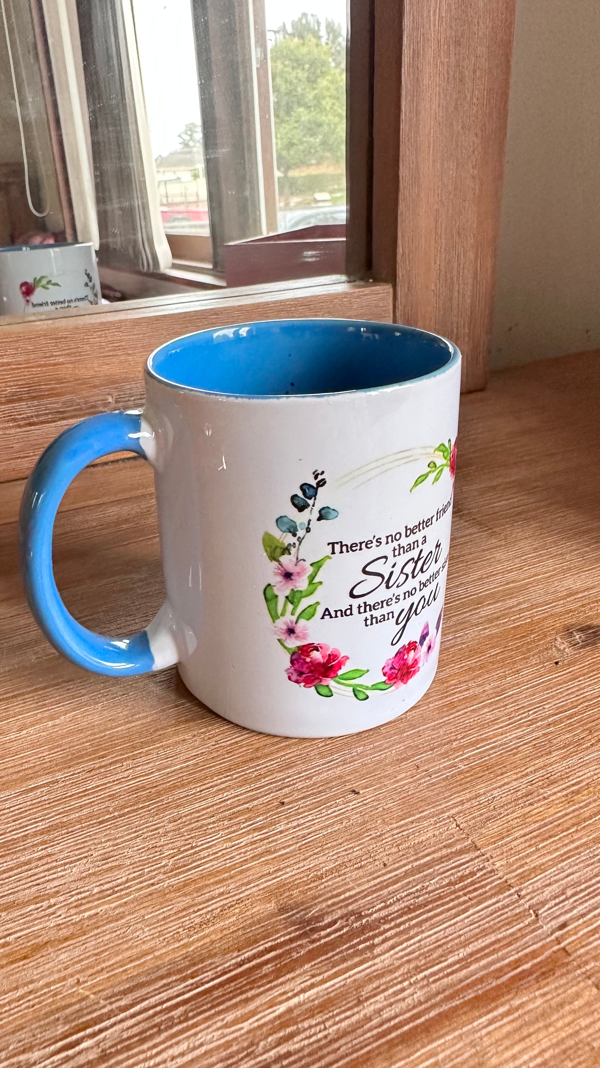 Surprise your sister with the perfect return Rakhi gift – a printed coffee mug with love-filled text. Fast shipping to Australia, India & worldwide.