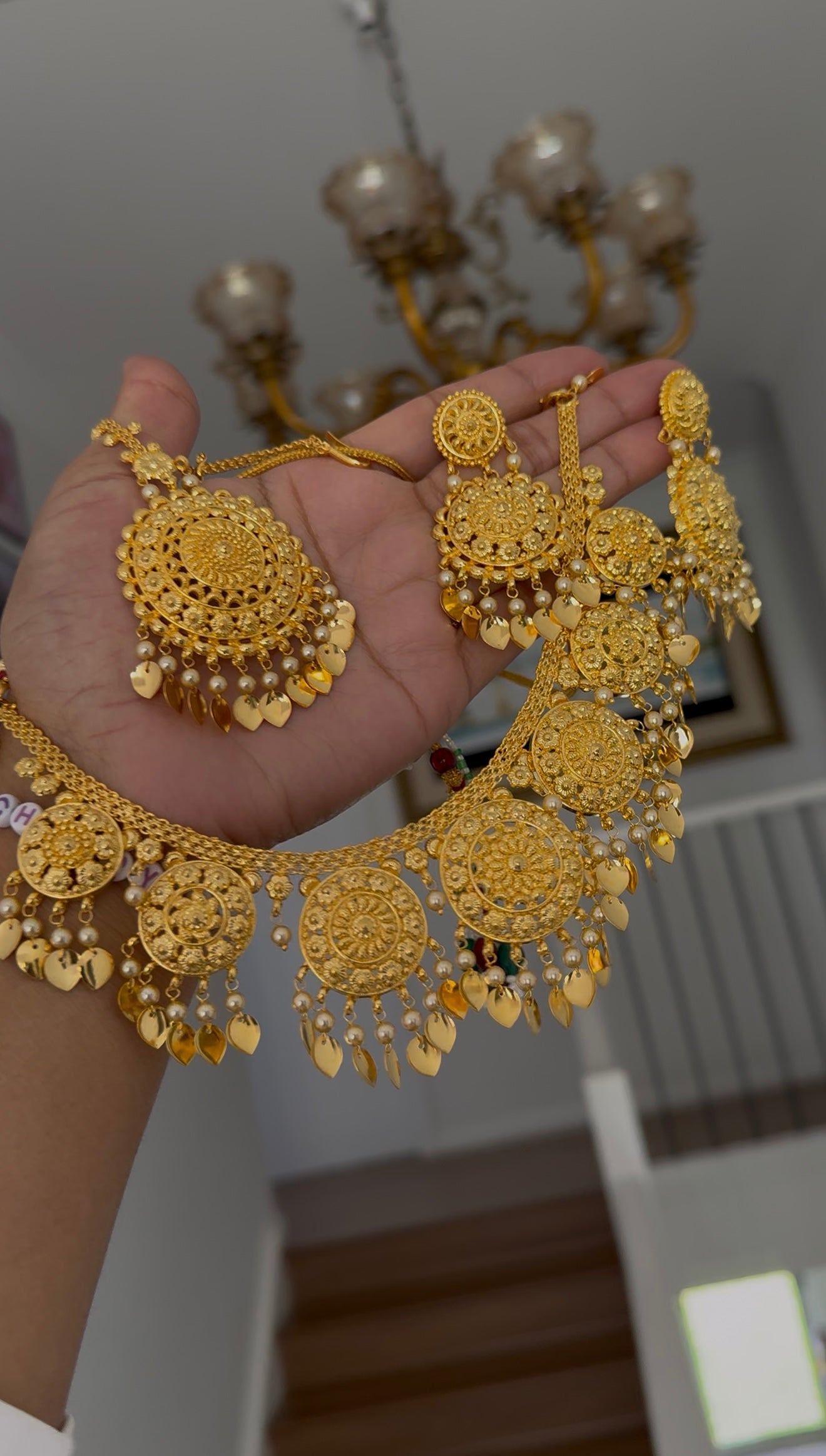 bridal necklace set Indian Bridal jewelry 