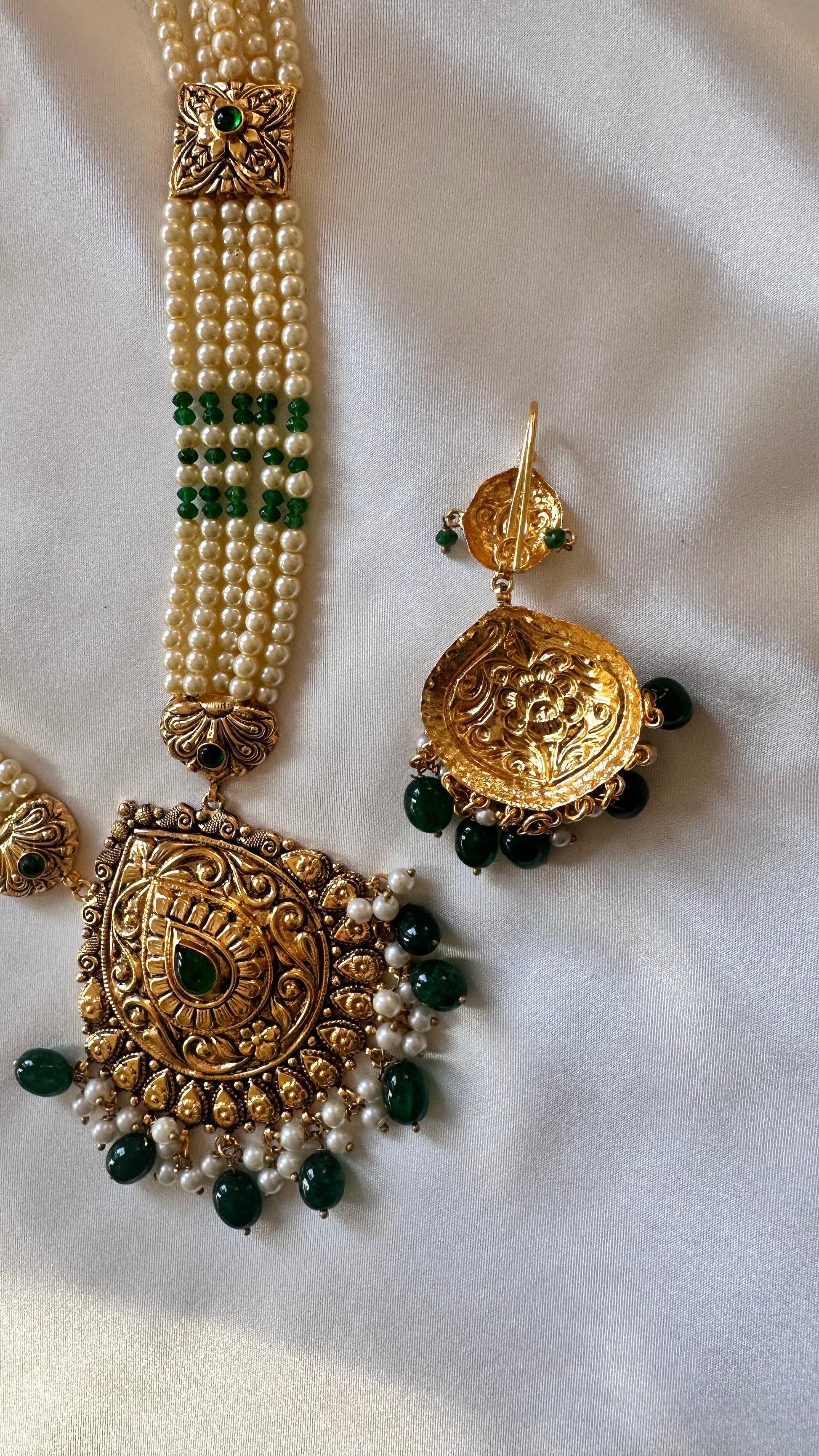 Gold plated raani haar Meharpunjabdesigns