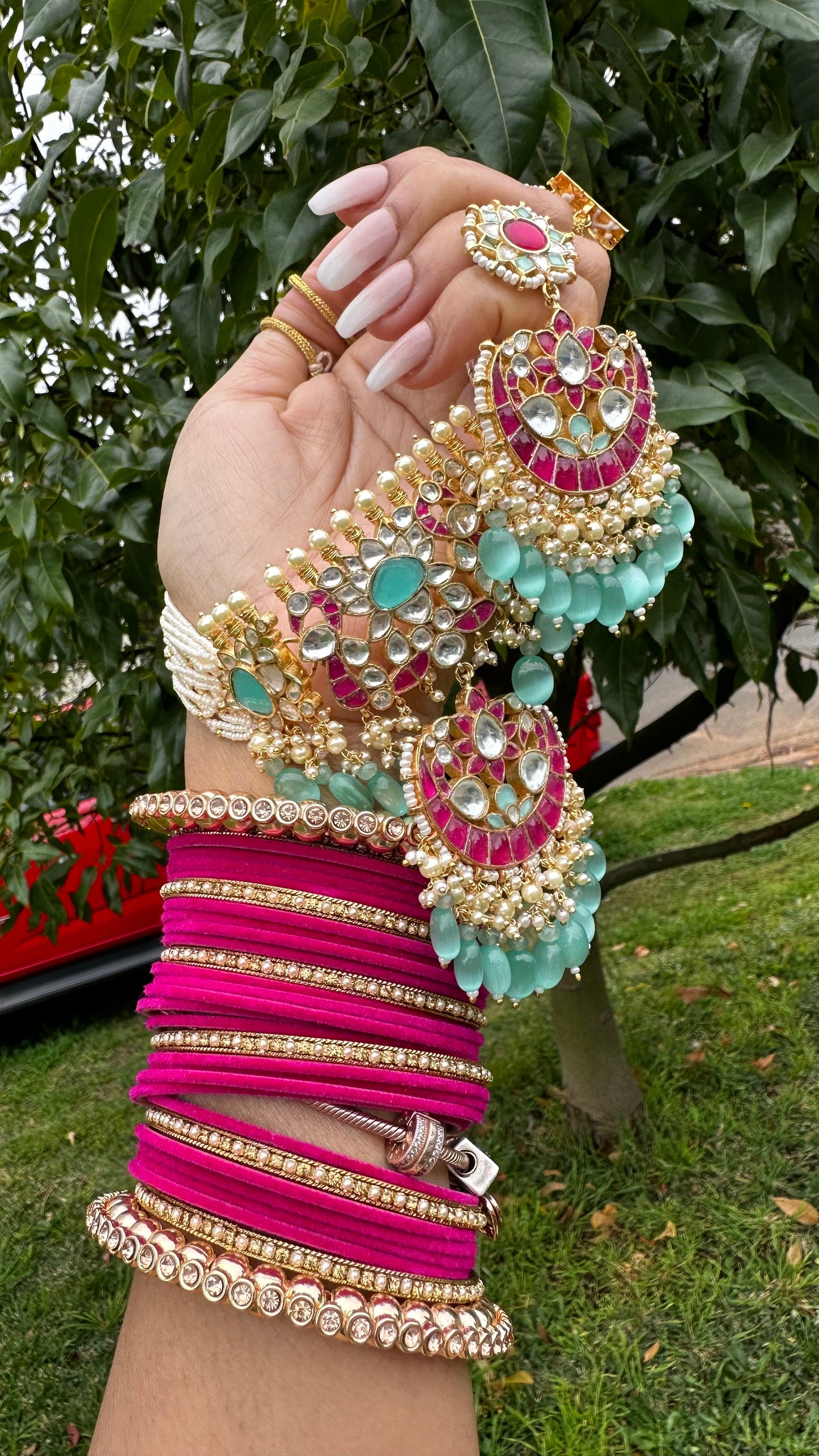 pachi kundan choker