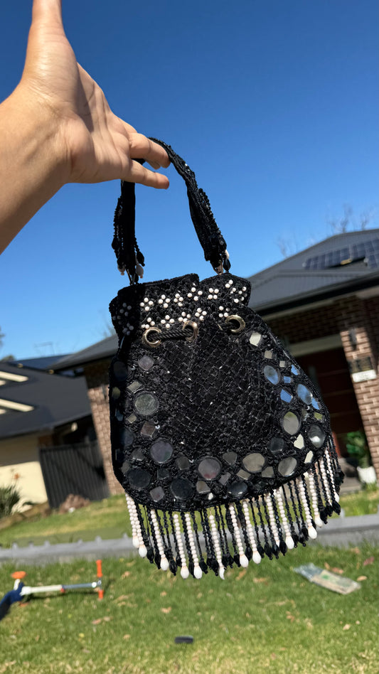 Indian style handbag for Diwali celebrations in Australia  Trendy mini handbag for festive occasions