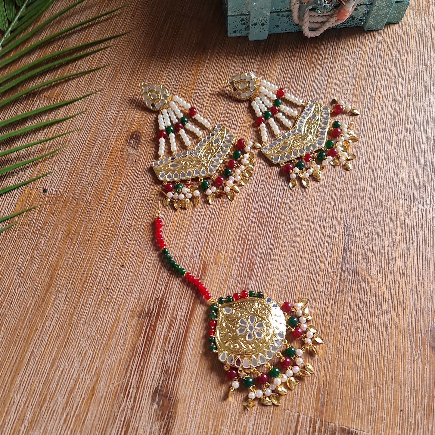 Tapsi tikka earring set