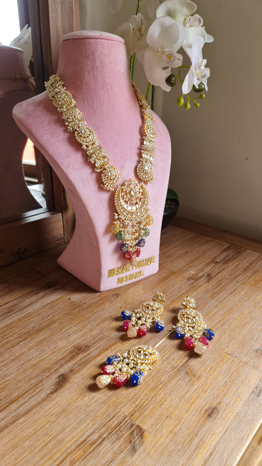 Real kundan raani haar