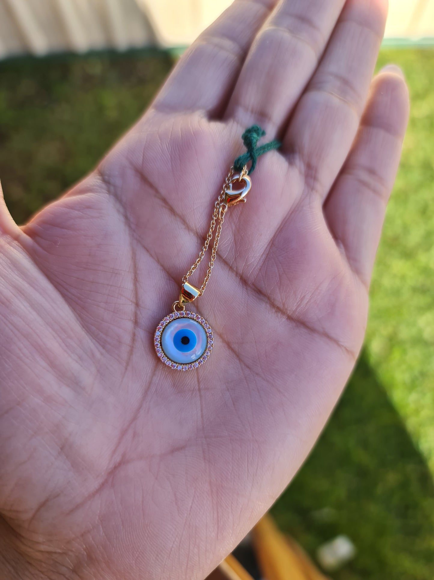 Evil eye pendant