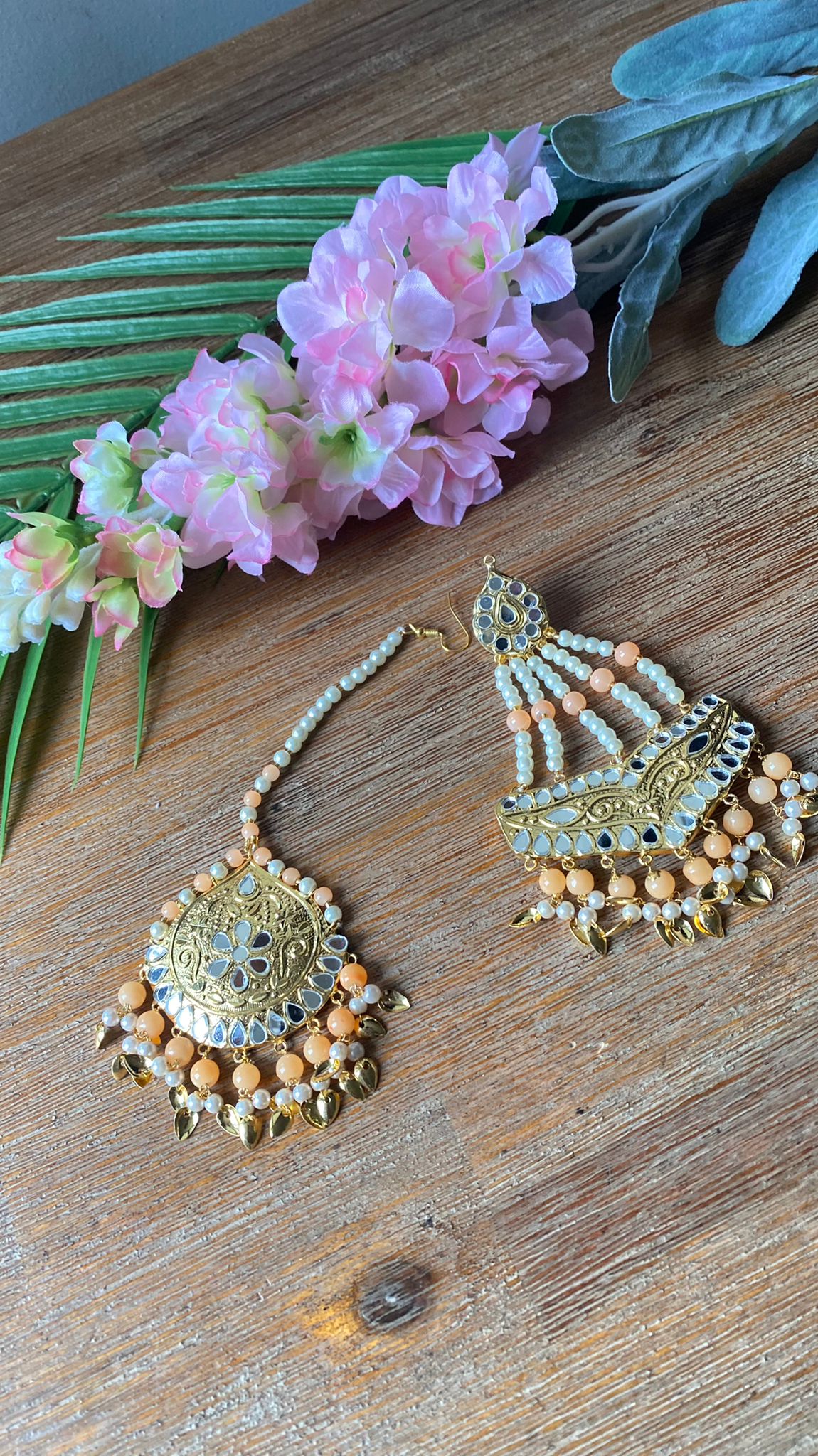 Tapsi tikka earring set