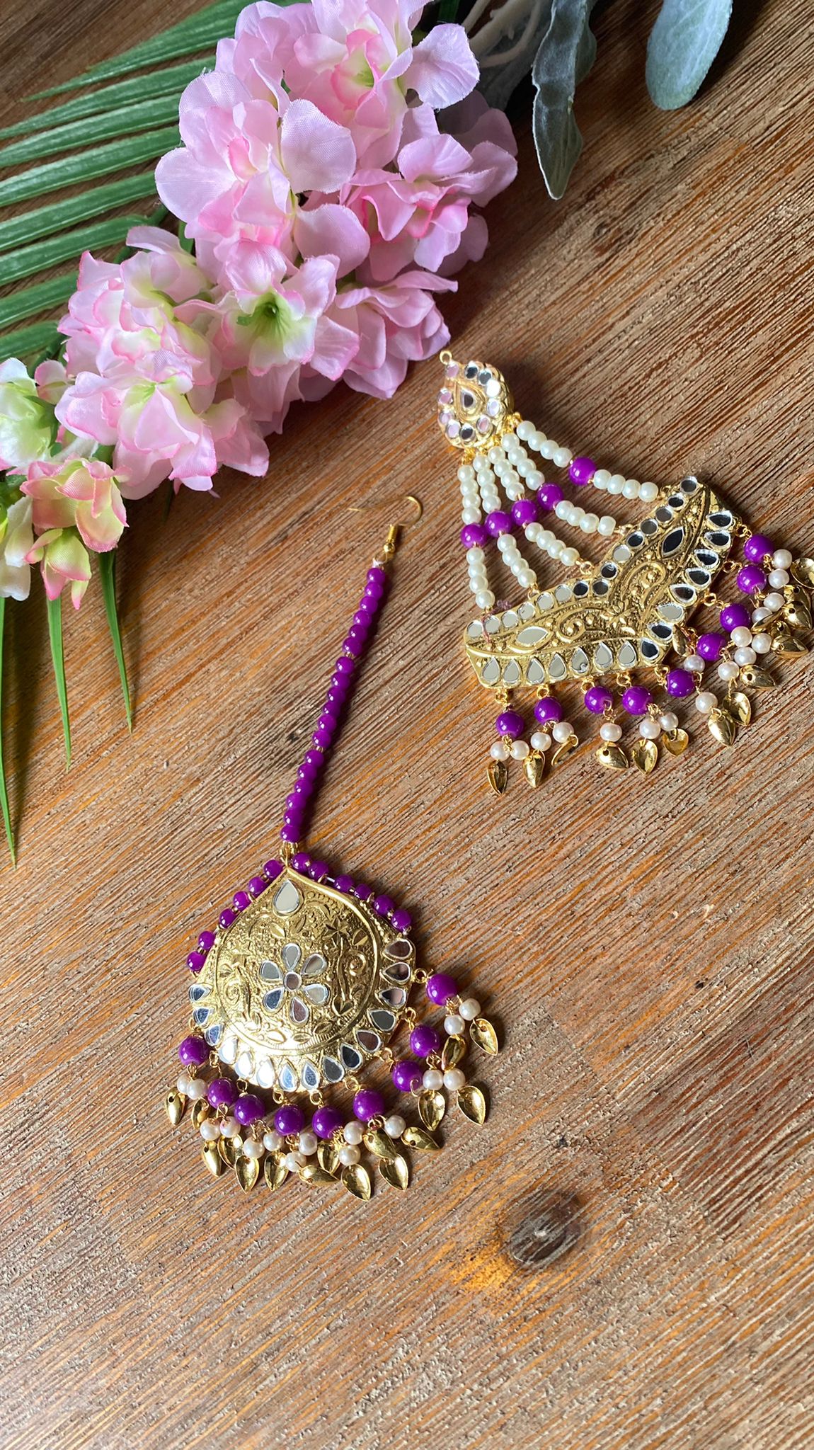 Tapsi tikka earring set