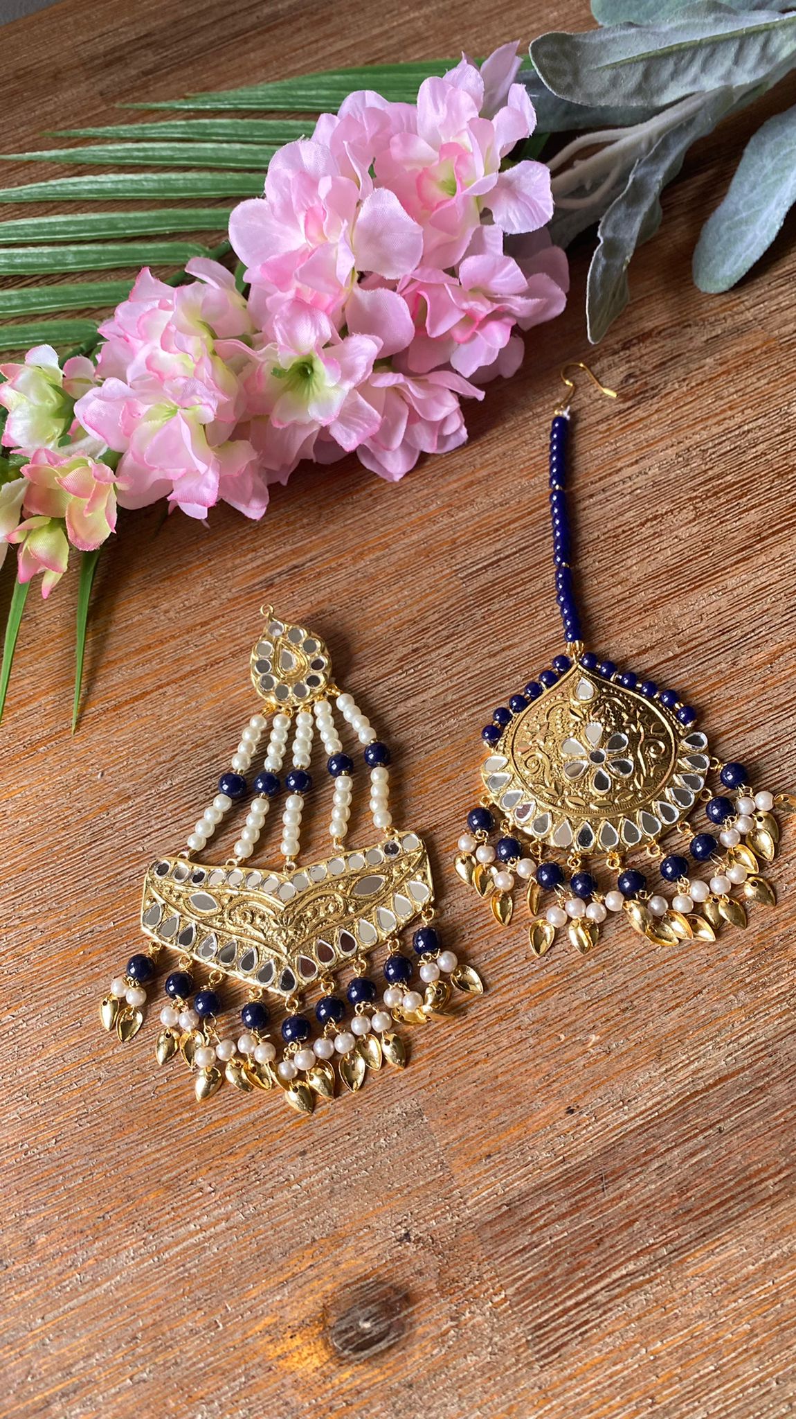 Tapsi tikka earring set