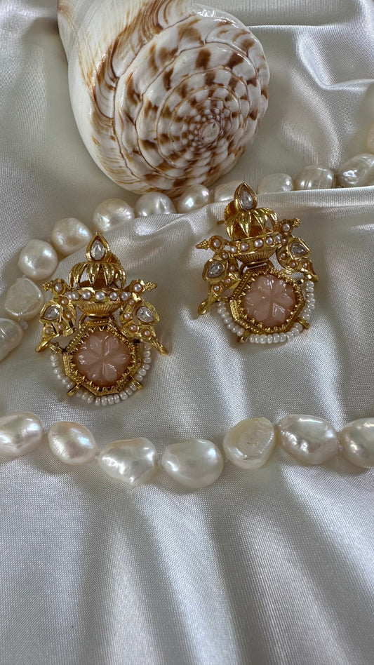 antique look earrings