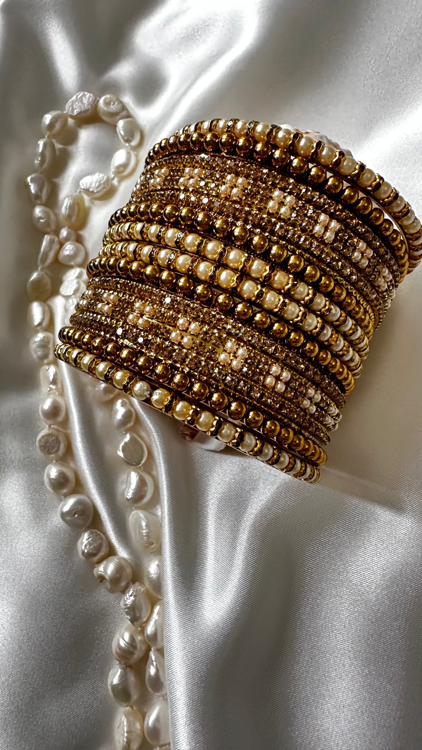 Golden Metal Bangles