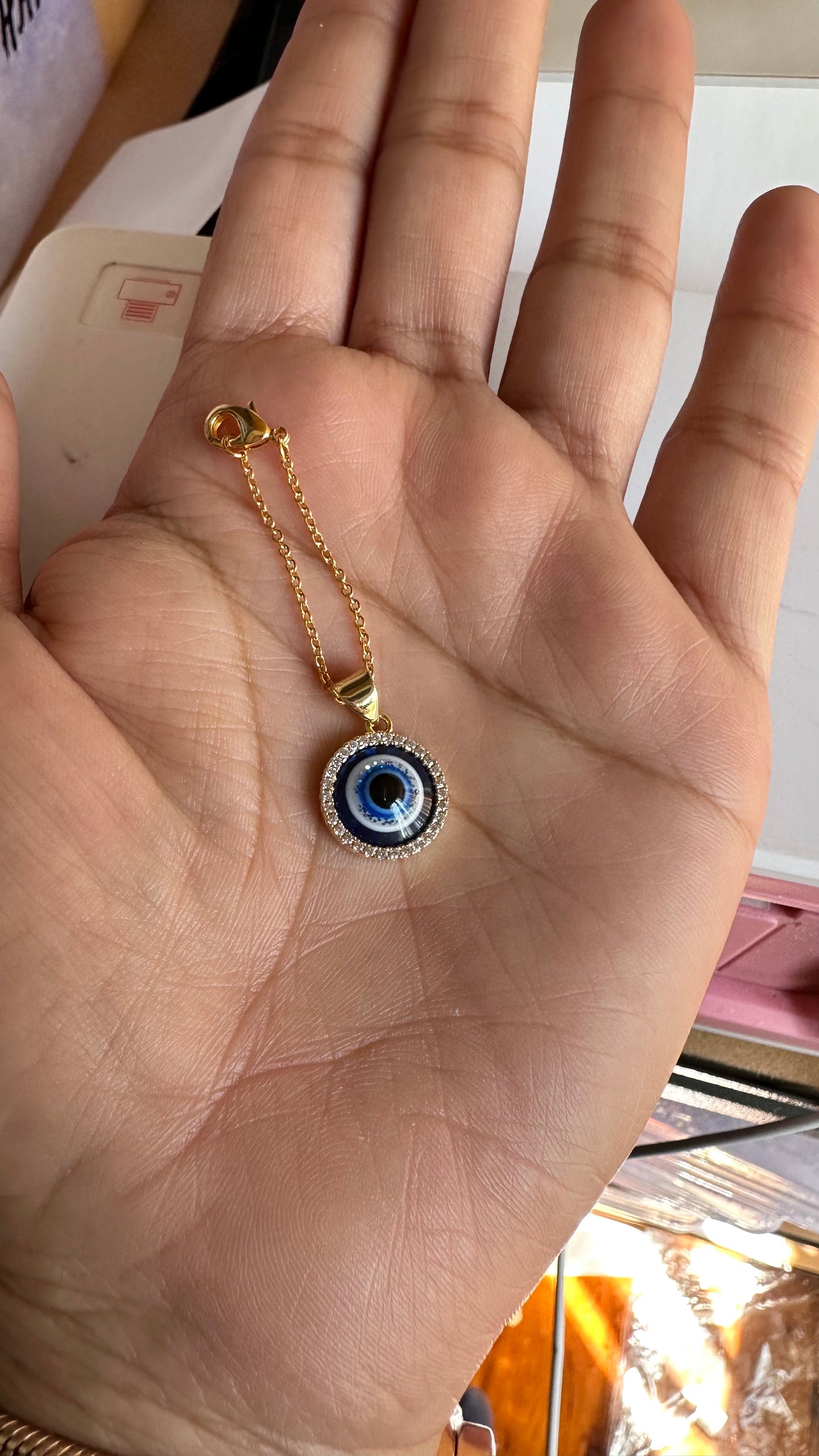 Evil eye pendant or charm