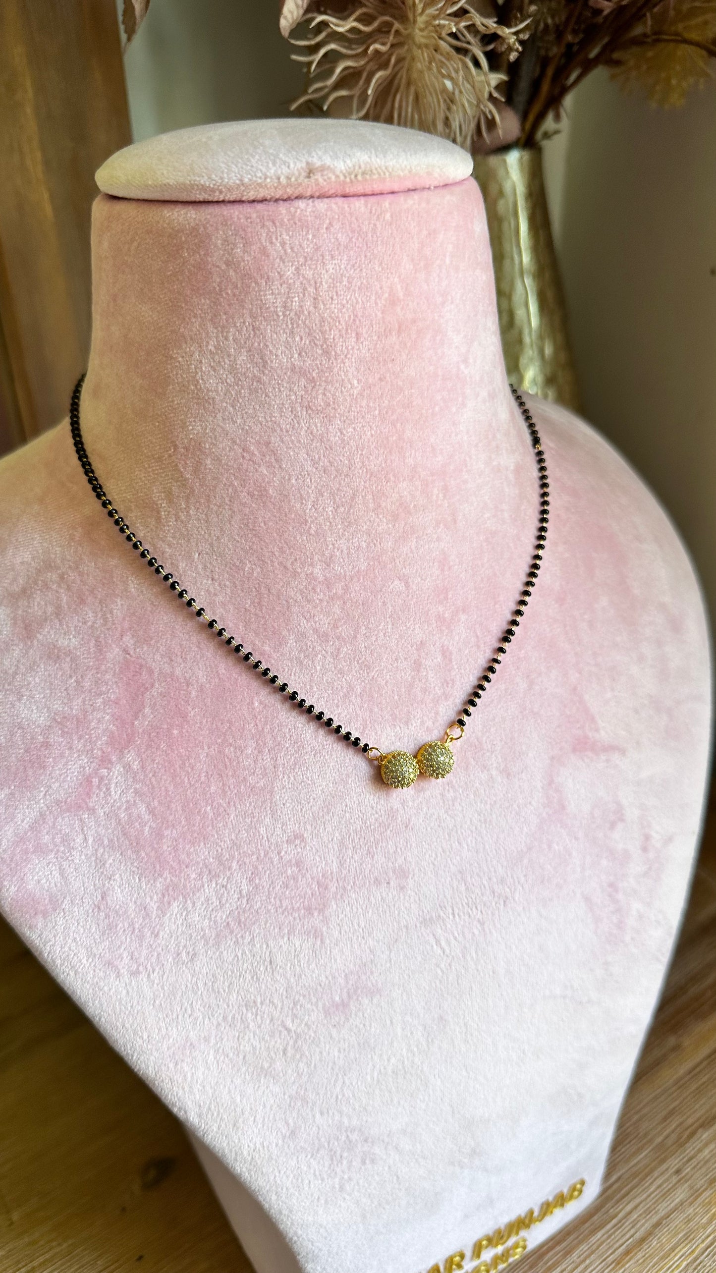 Mangalsutar American diamond