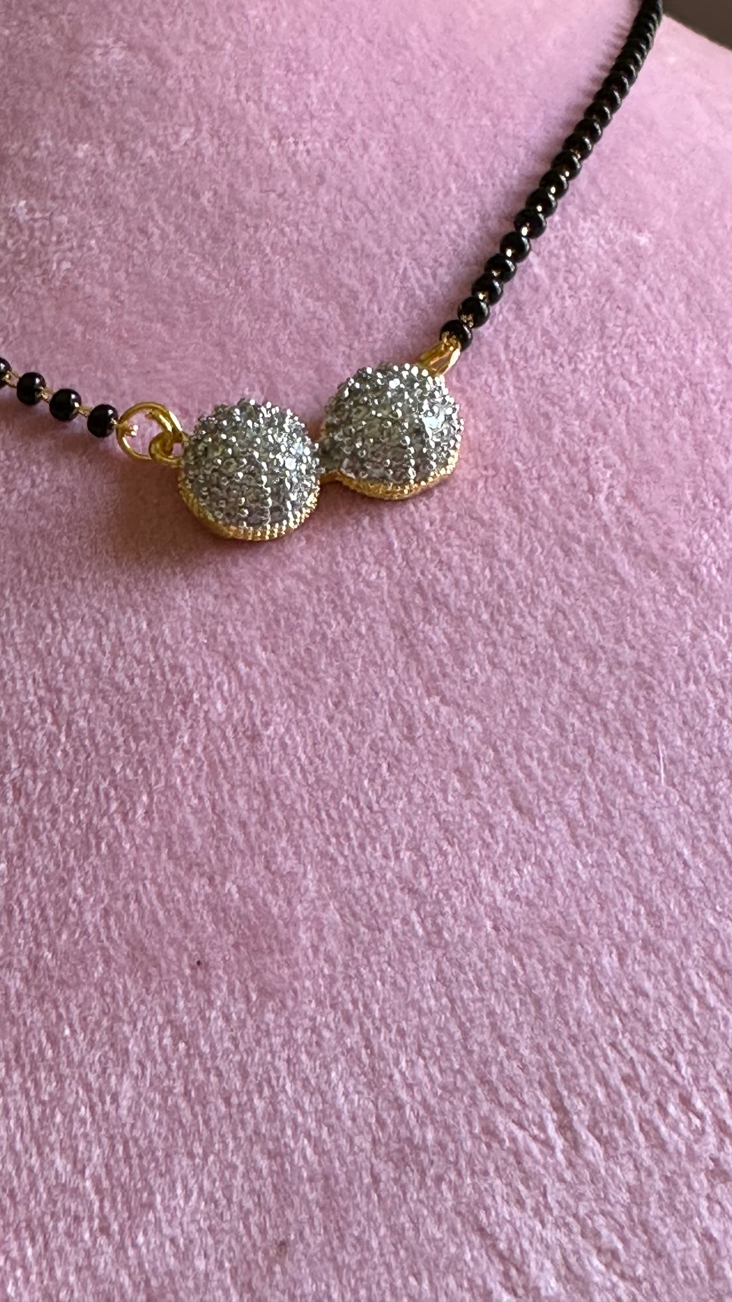 Mangalsutar American diamond